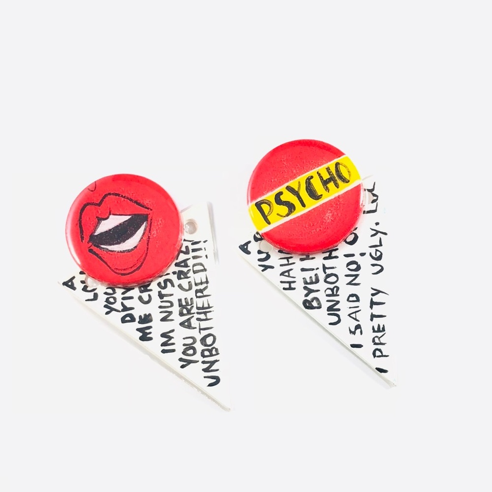Psycho Earrings